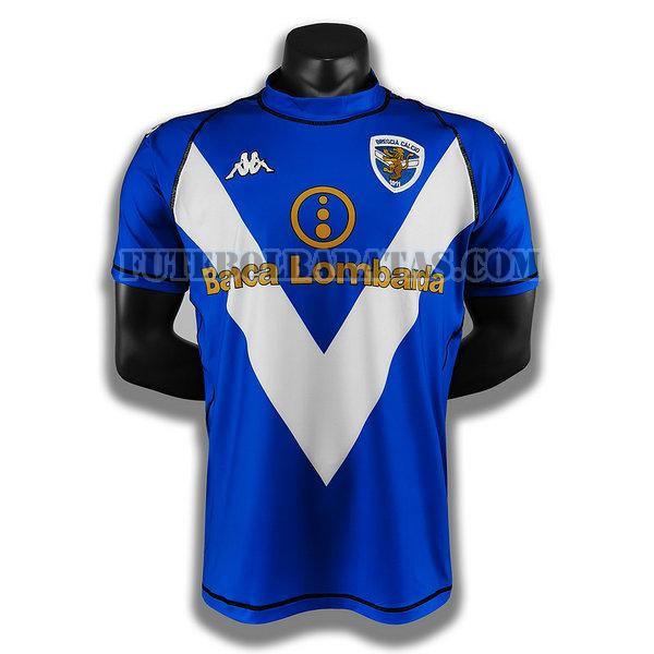 camisa brescia calcio 2002 2003 home player - homens